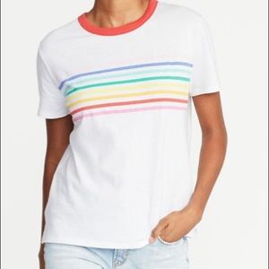 Old navy everywhere rainbow shirt